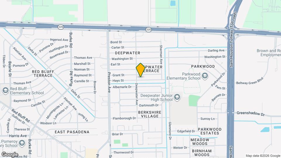3205 Hays St Map and Location Details
