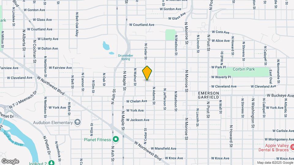 1319 W Cleveland Ave Map and Location Details