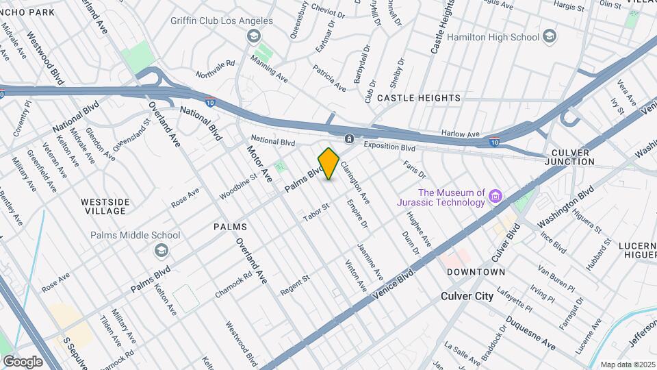 3538 Jasmine Ave Mapa y Detalles de la Ubicación