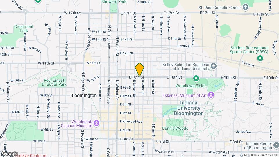 314-411 E 10th St Mapa y Detalles de la Ubicación