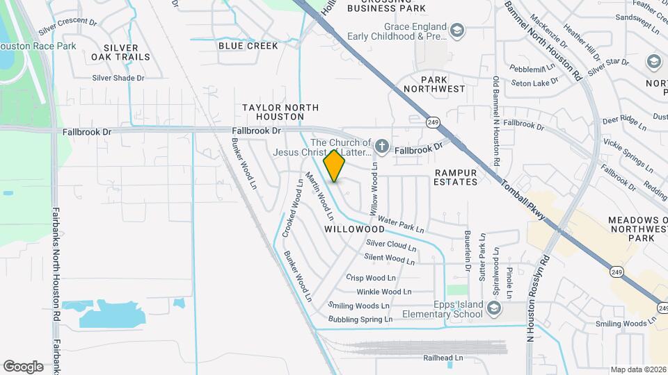 7767 Water Park Ln Map and Location Details