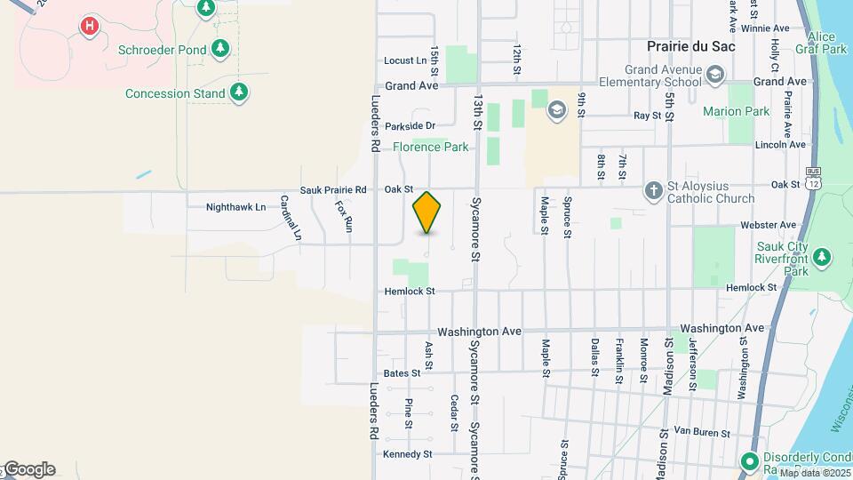 213 Ash Street Map and Location Details