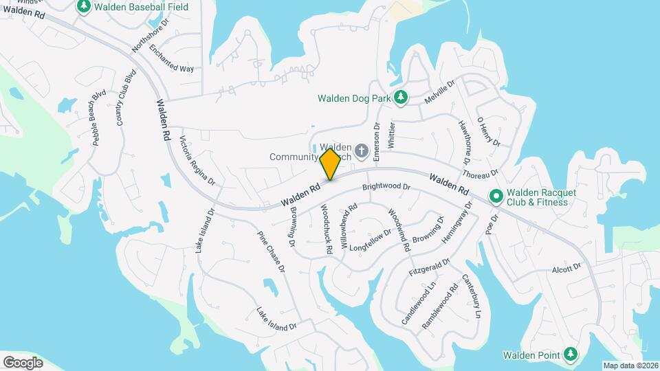 12513 Walden Rd Map and Location Details