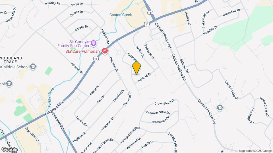 228 Brampton Rd Map and Location Details