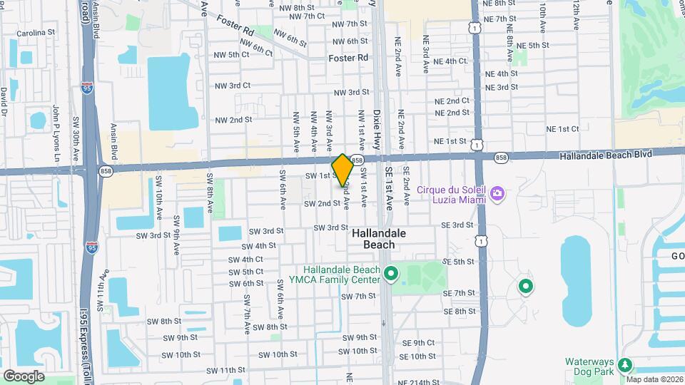 124 SW 2nd Ave Map and Location Details