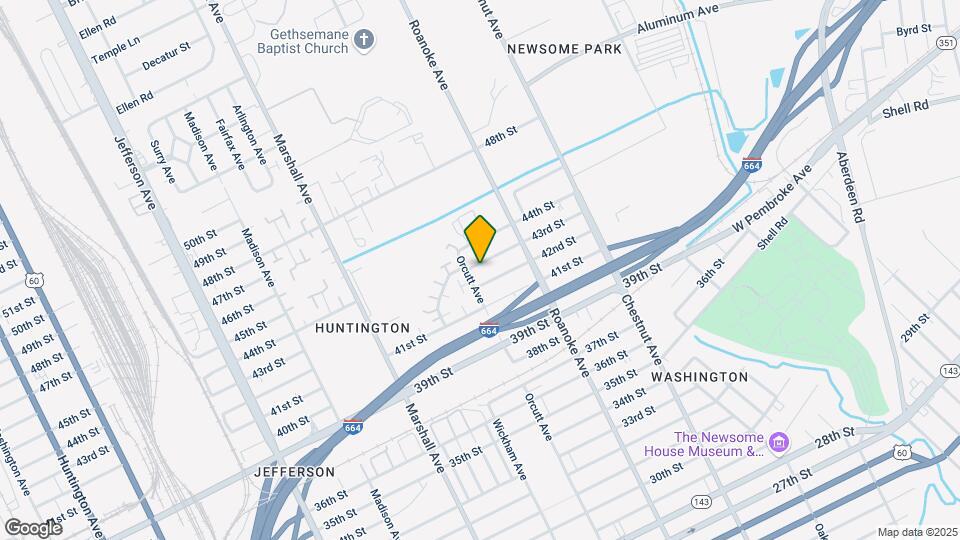 1014 43rd St Map and Location Details