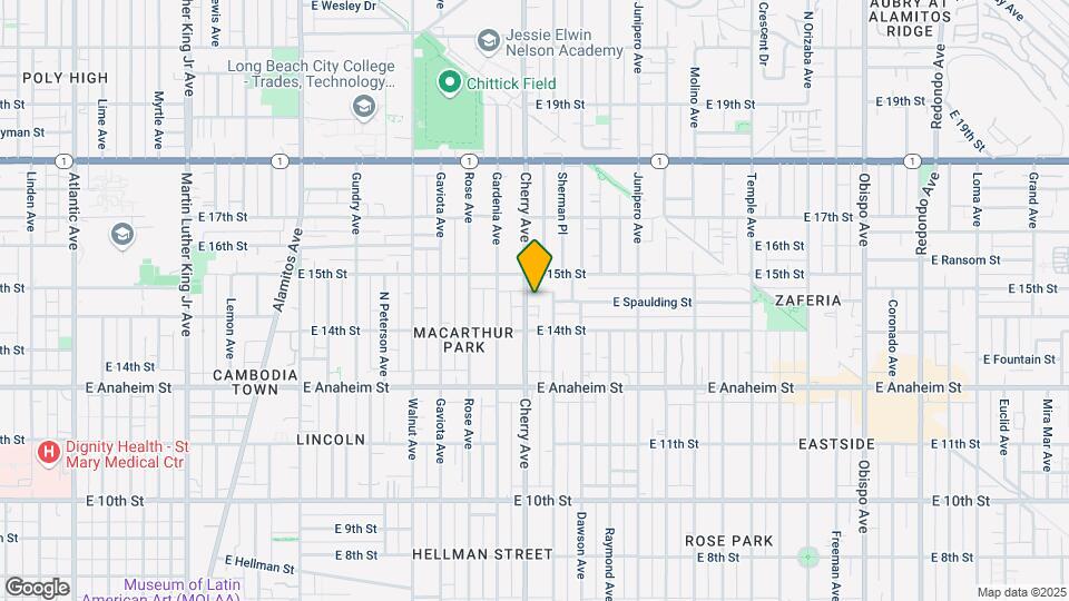 1432 Cherry Ave-Unit -A Map and Location Details
