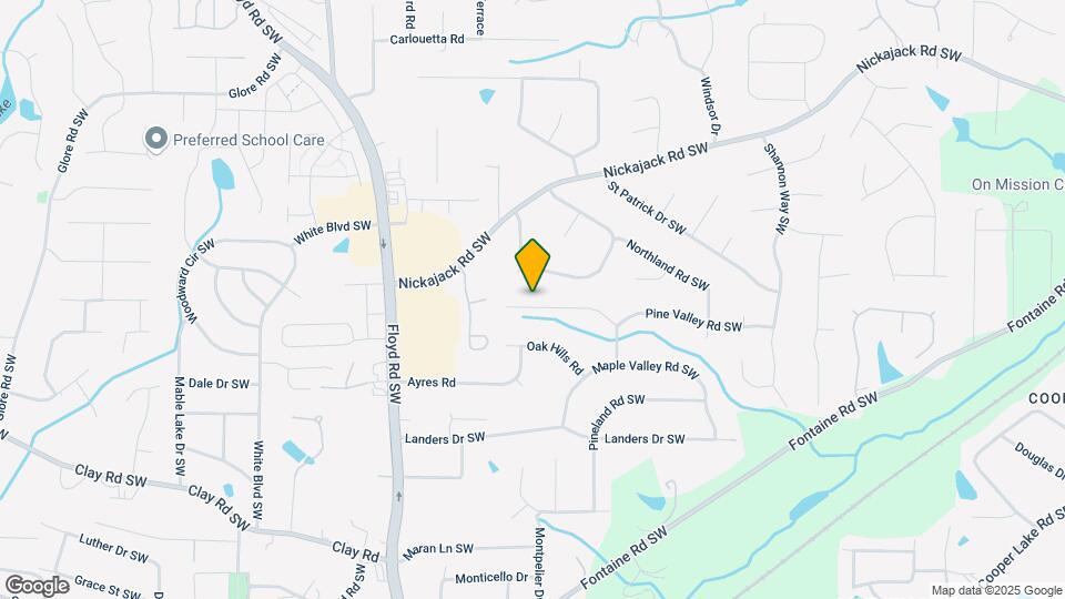 520 Valley Creek Rd SW Map and Location Details