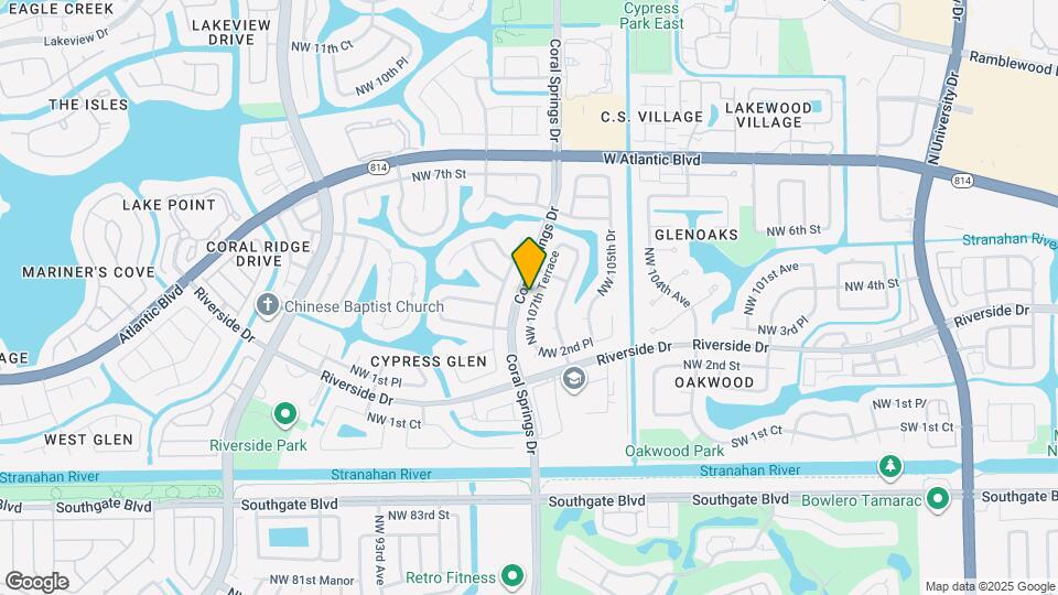 364 NW 107th Terrace Map and Location Details