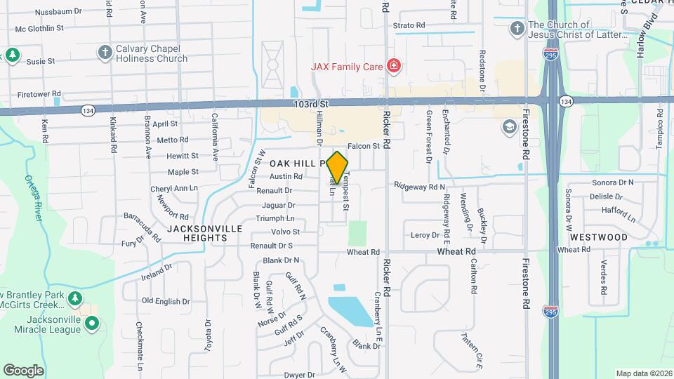 5725 Fiat Ln Map and Location Details