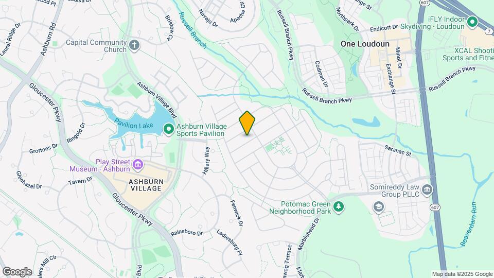 44386 Adare Manor Square Map and Location Details