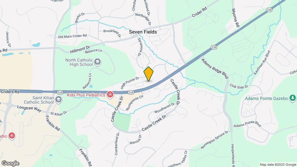 134 Enclave Dr Mapa y Detalles de la Ubicación