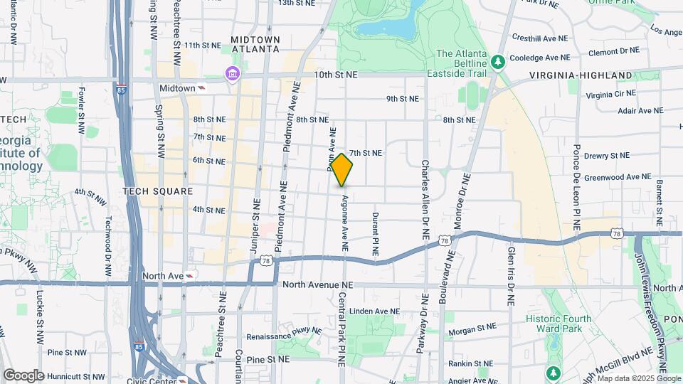 778 NE Argonne Ave Mapa y Detalles de la Ubicación