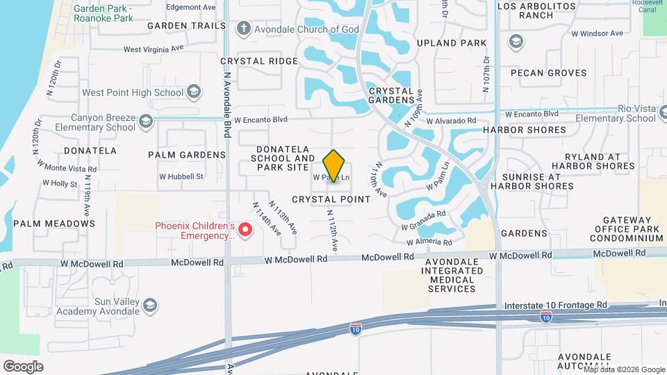 11194 W Granada Rd Map and Location Details