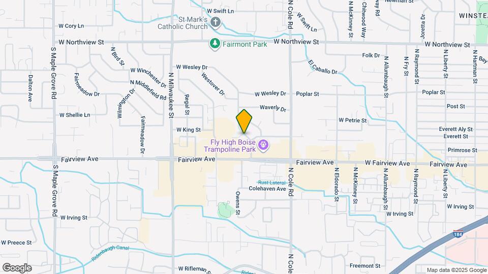 1719 N Westland Dr, Unit 1719 Map and Location Details