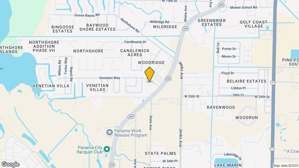 3905 Venetian Cir Map and Location Details