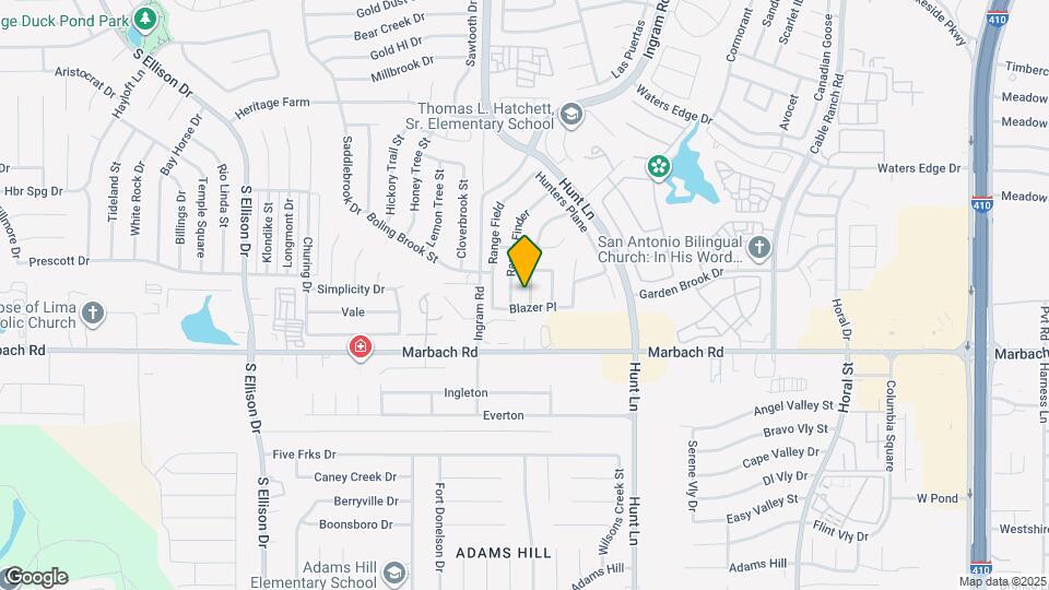 1527 Ambush Creek Map and Location Details