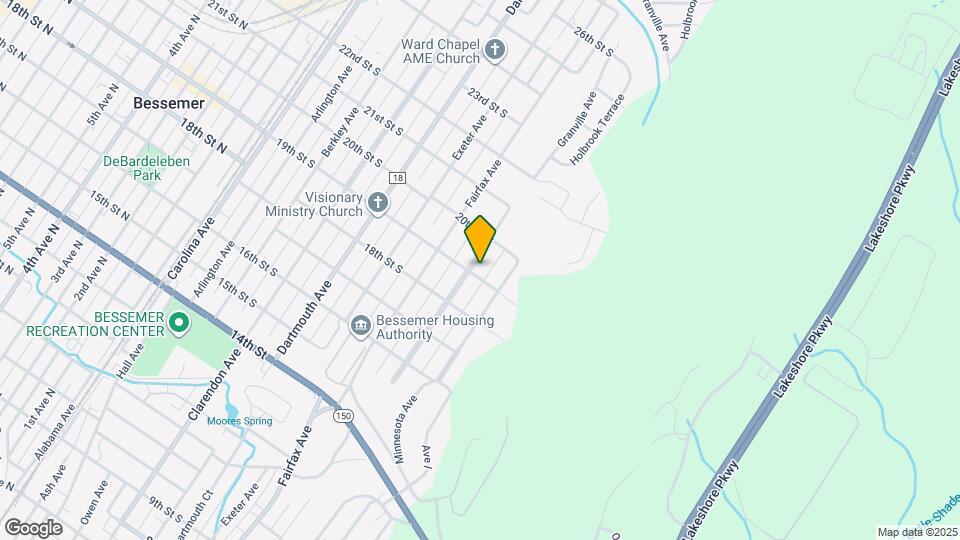 707 19th St S Map and Location Details