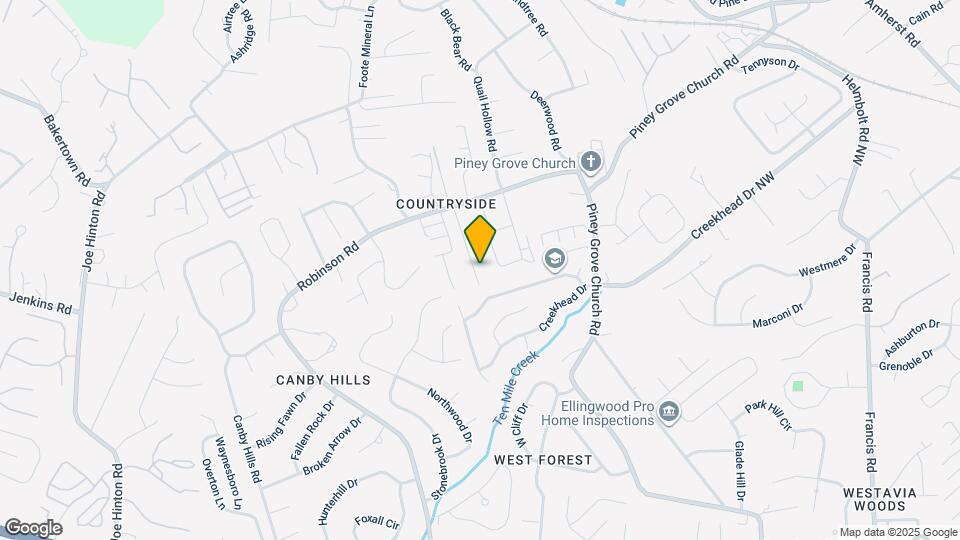 2008 Countryhill Ln Map and Location Details