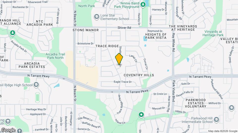 8617 Shadow Trace Dr Map and Location Details