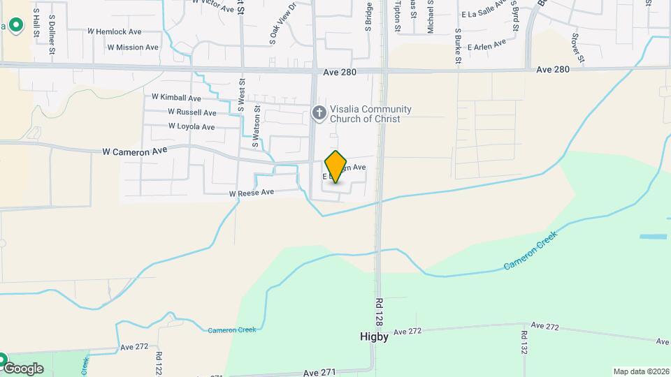 144 E Reese Ave Map and Location Details