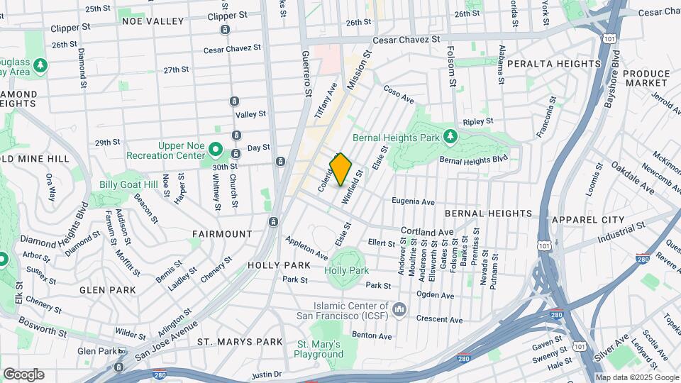 329-331 Prospect Ave Map and Location Details
