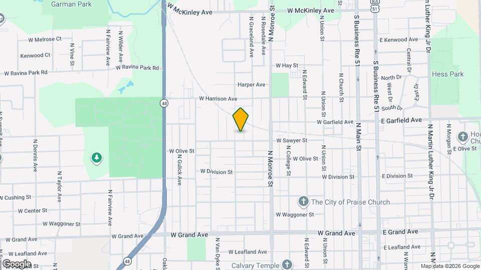 1818 N Maple Ave Mapa y Detalles de la Ubicación