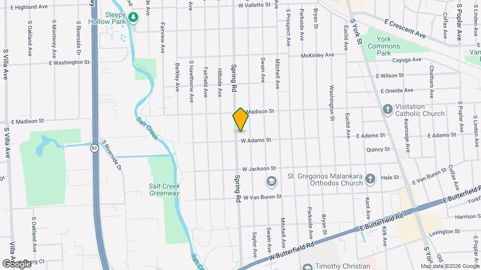 817 Spring Rd Mapa y Detalles de la Ubicación