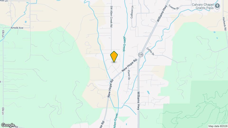 2627 SW Allen Creek Rd Map and Location Details