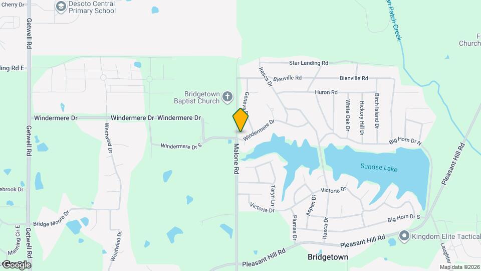 4000 Windermere Dr Map and Location Details