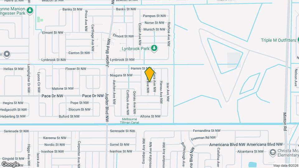 845 Fulda Ave NW Map and Location Details