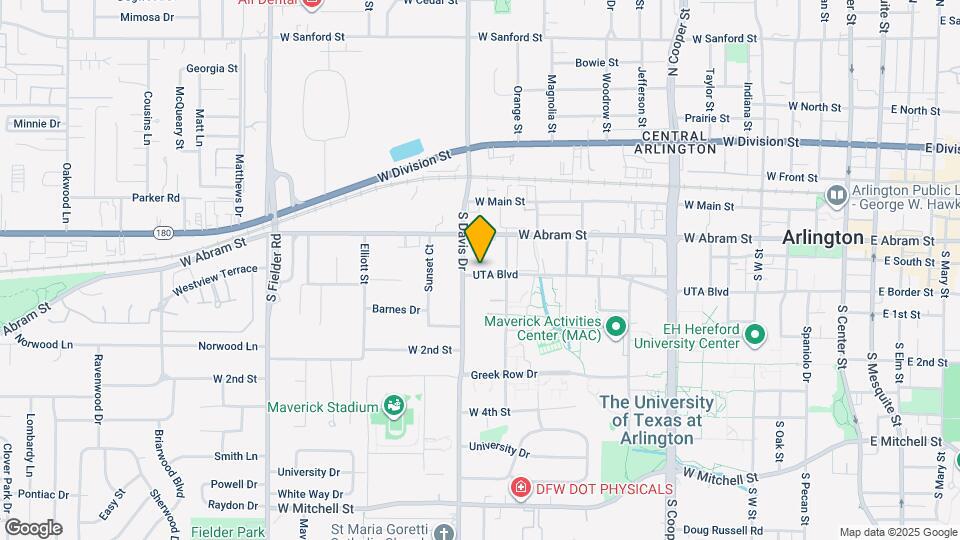 1121 S Davis Dr Map and Location Details