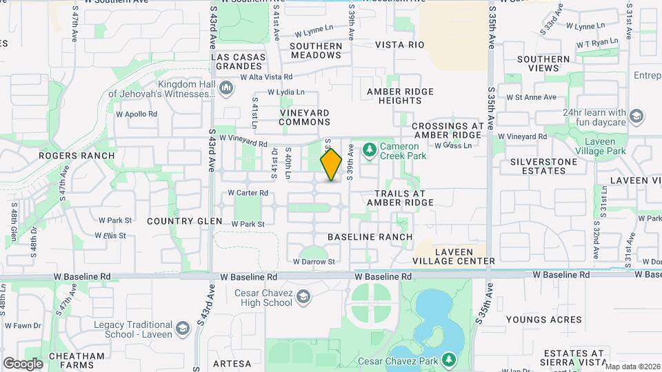 3921 W Irwin Ave Mapa y Detalles de la Ubicación