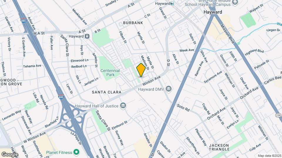 2334 Morrow St Map and Location Details