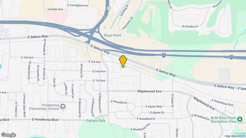 4194 E 2nd Ave Map and Location Details