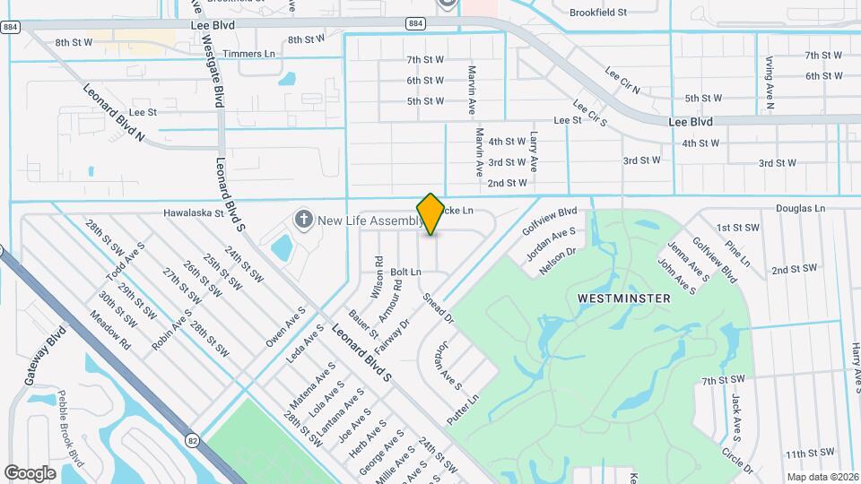 2118 Zaharihas Dr Map and Location Details