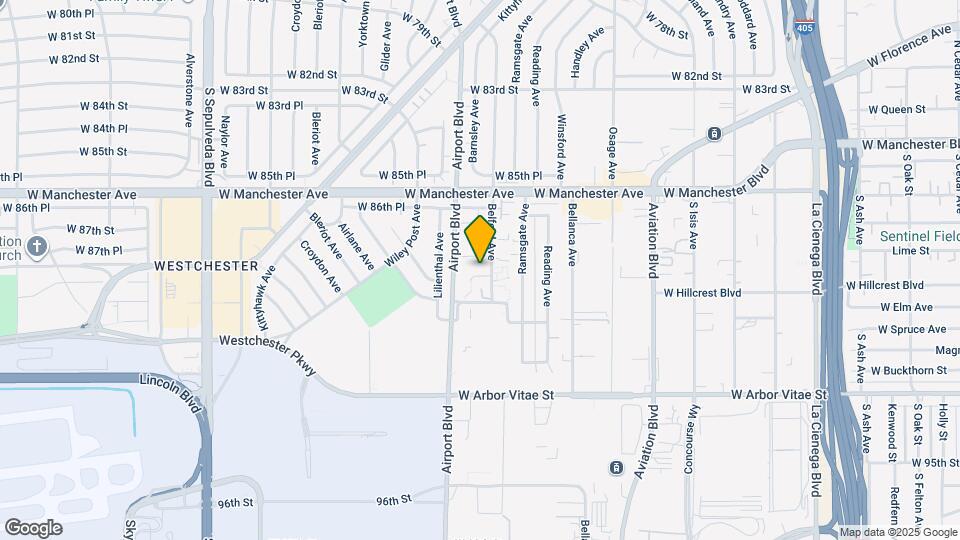 5841.5 W 88th St Map and Location Details