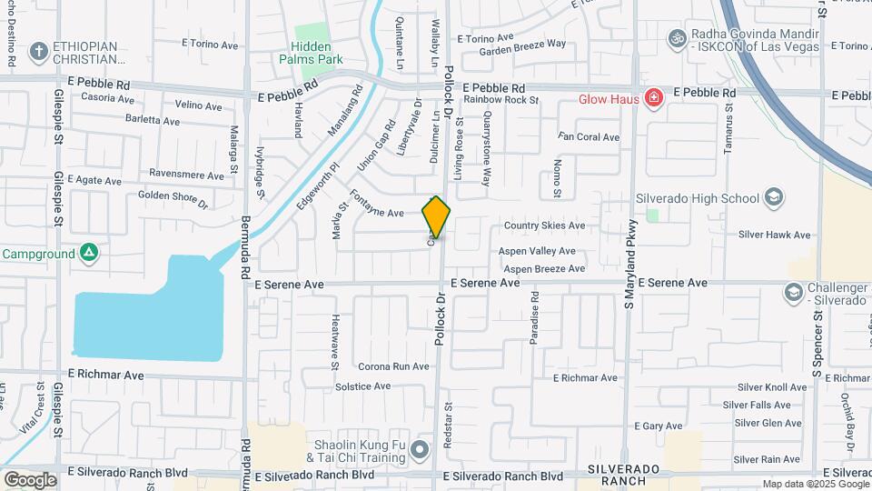 9222 Cazador St Map and Location Details