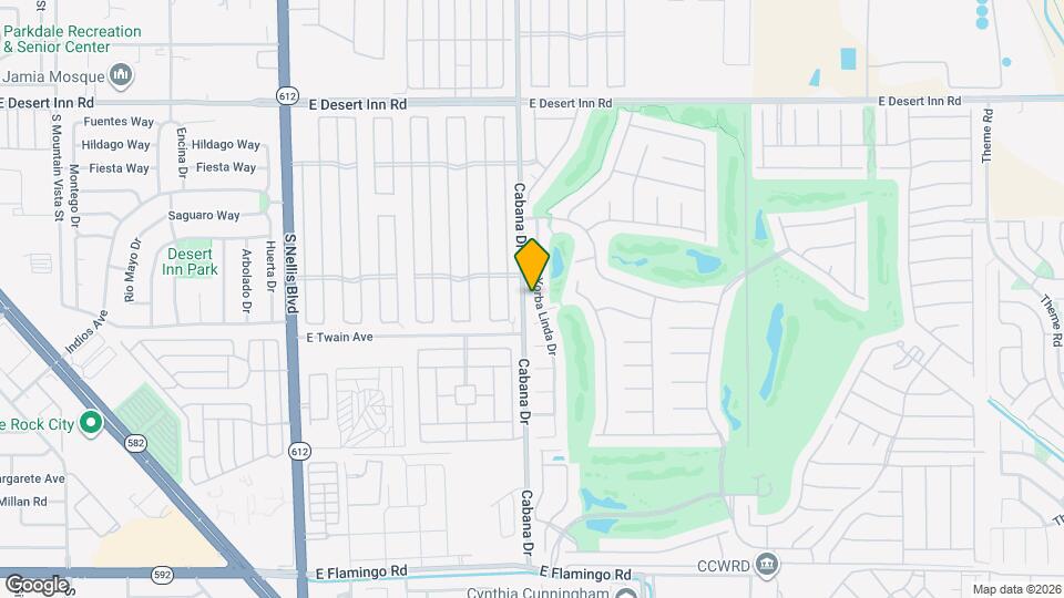 3651 Yorba Linda Dr Map and Location Details