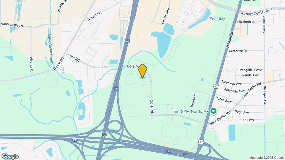 410 Jax Estates Dr N Map and Location Details