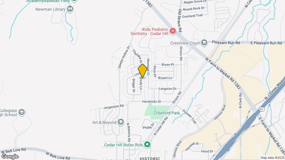 726 Cindy Dr Map and Location Details