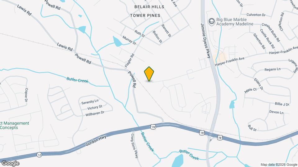 3826 Harper-Franklin Ave Map and Location Details