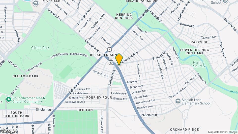 3406 Erdman Ave Map and Location Details