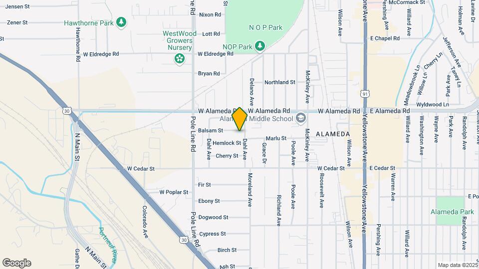 715 Balsam St Map and Location Details