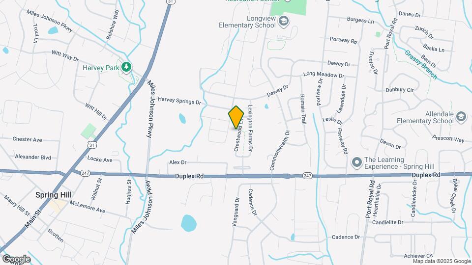 131 Crestwood Ln Map and Location Details