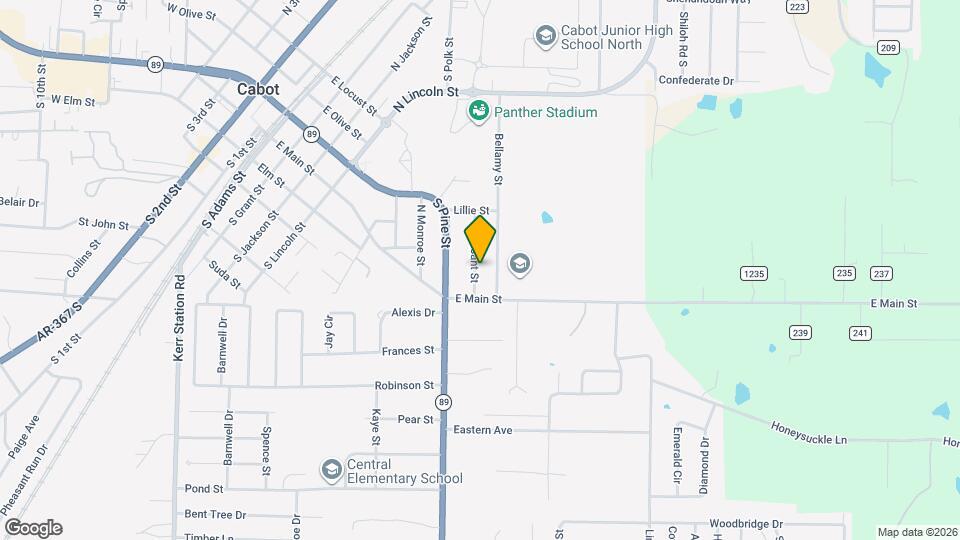 17 Pleasant St Map and Location Details