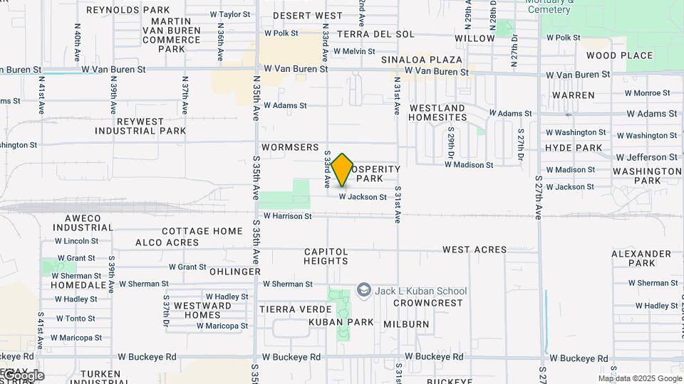 3224 W Jackson St Map and Location Details