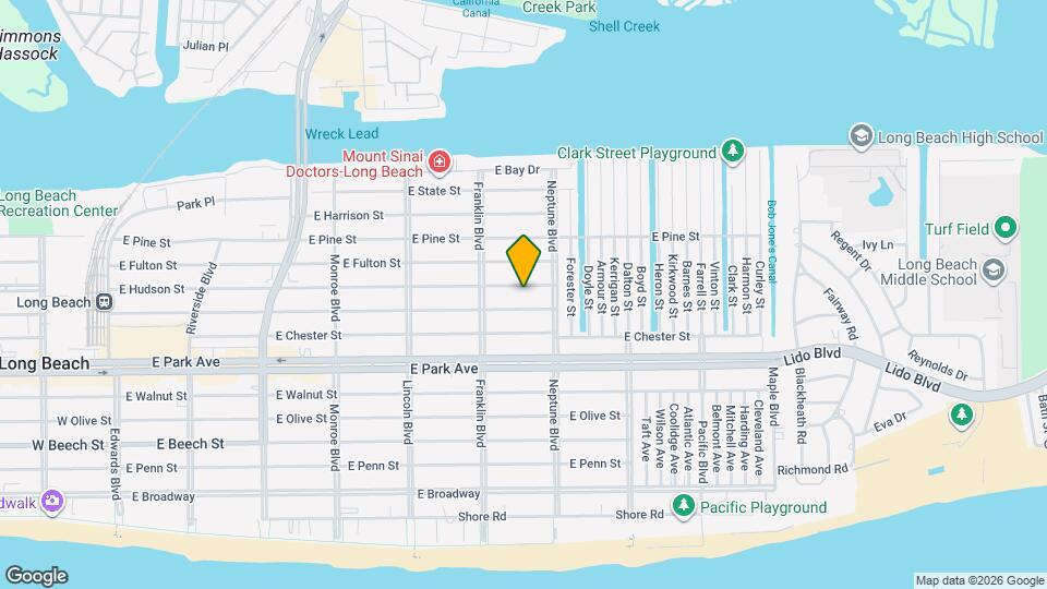 546 E Hudson St Map and Location Details