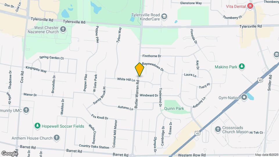 6400 Butler Warren Rd Map and Location Details
