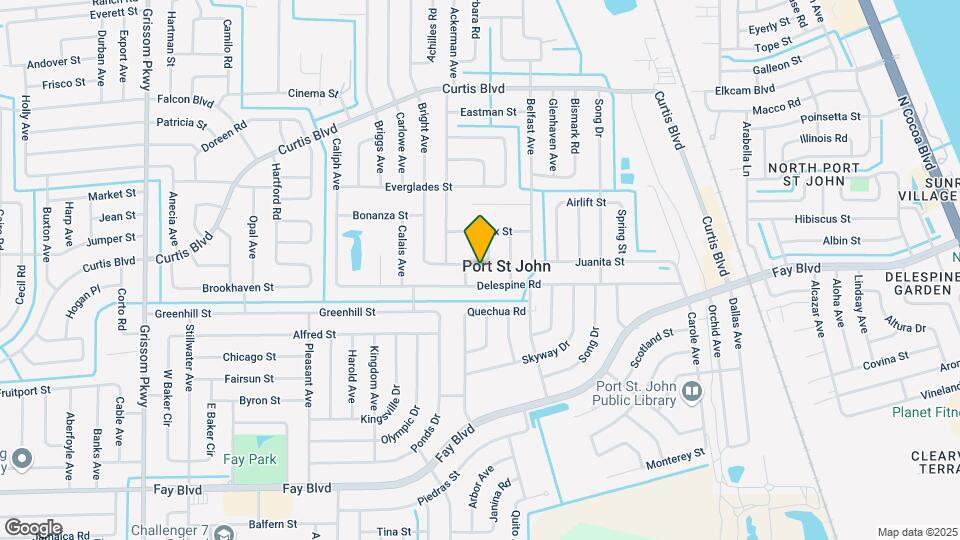 4317 Alamosa St Map and Location Details